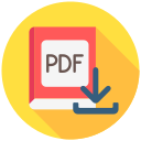 ایکون یک فایل PDF قابل دانلود